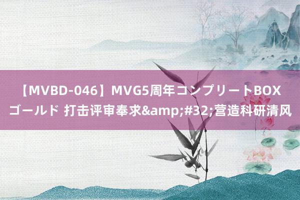 【MVBD-046】MVG5周年コンプリートBOX ゴールド 打击评审奉求&#32;营造科研清风