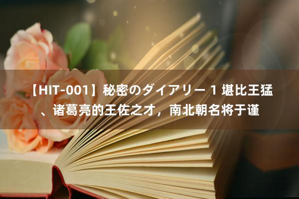 【HIT-001】秘密のダイアリー 1 堪比王猛、诸葛亮的王佐之才，南北朝名将于谨