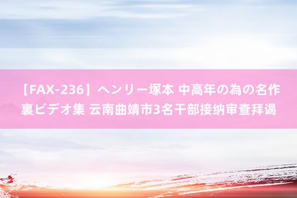 【FAX-236】ヘンリー塚本 中高年の為の名作裏ビデオ集 云南曲靖市3名干部接纳审查拜谒