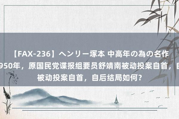 【FAX-236】ヘンリー塚本 中高年の為の名作裏ビデオ集 1950年，原国民党谍报组要员舒靖南被动投案自首，自后结局如何？