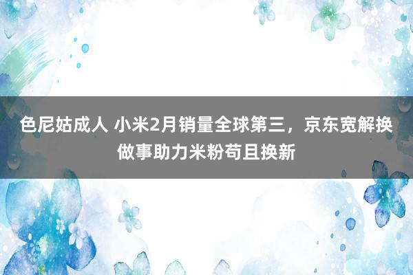 色尼姑成人 小米2月销量全球第三，京东宽解换做事助力米粉苟且换新