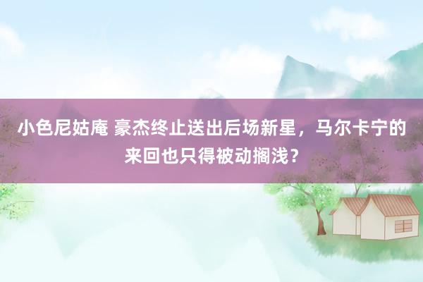 小色尼姑庵 豪杰终止送出后场新星，马尔卡宁的来回也只得被动搁浅？