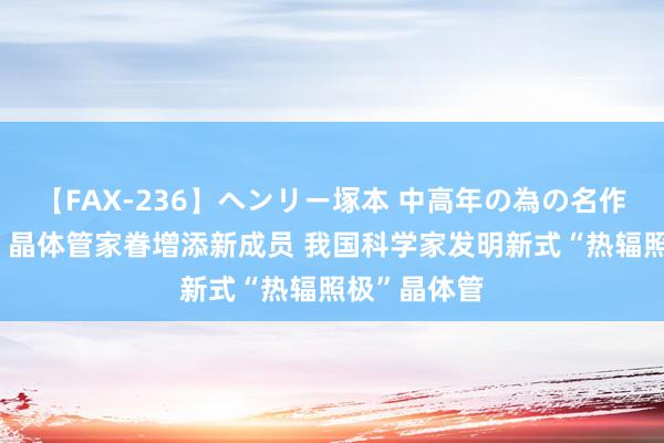 【FAX-236】ヘンリー塚本 中高年の為の名作裏ビデオ集 晶体管家眷增添新成员 我国科学家发明新式“热辐照极”晶体管