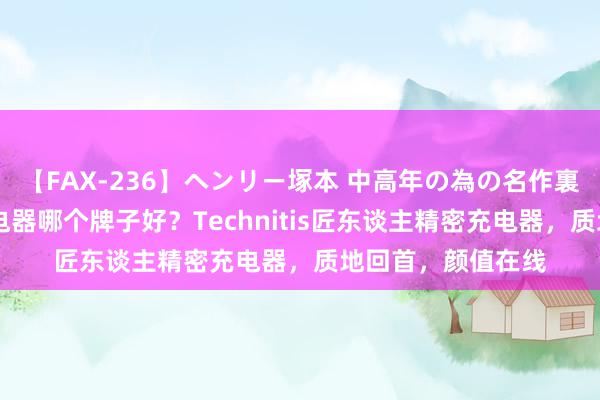 【FAX-236】ヘンリー塚本 中高年の為の名作裏ビデオ集 苹果充电器哪个牌子好？Technitis匠东谈主精密充电器，质地回首，颜值在线